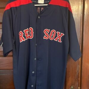 Red Sox Navy and Red Jersey